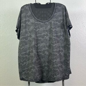 Xersion Women’s Quick-Dri Athletic Grey Shirt Jacquard Color Size XXL